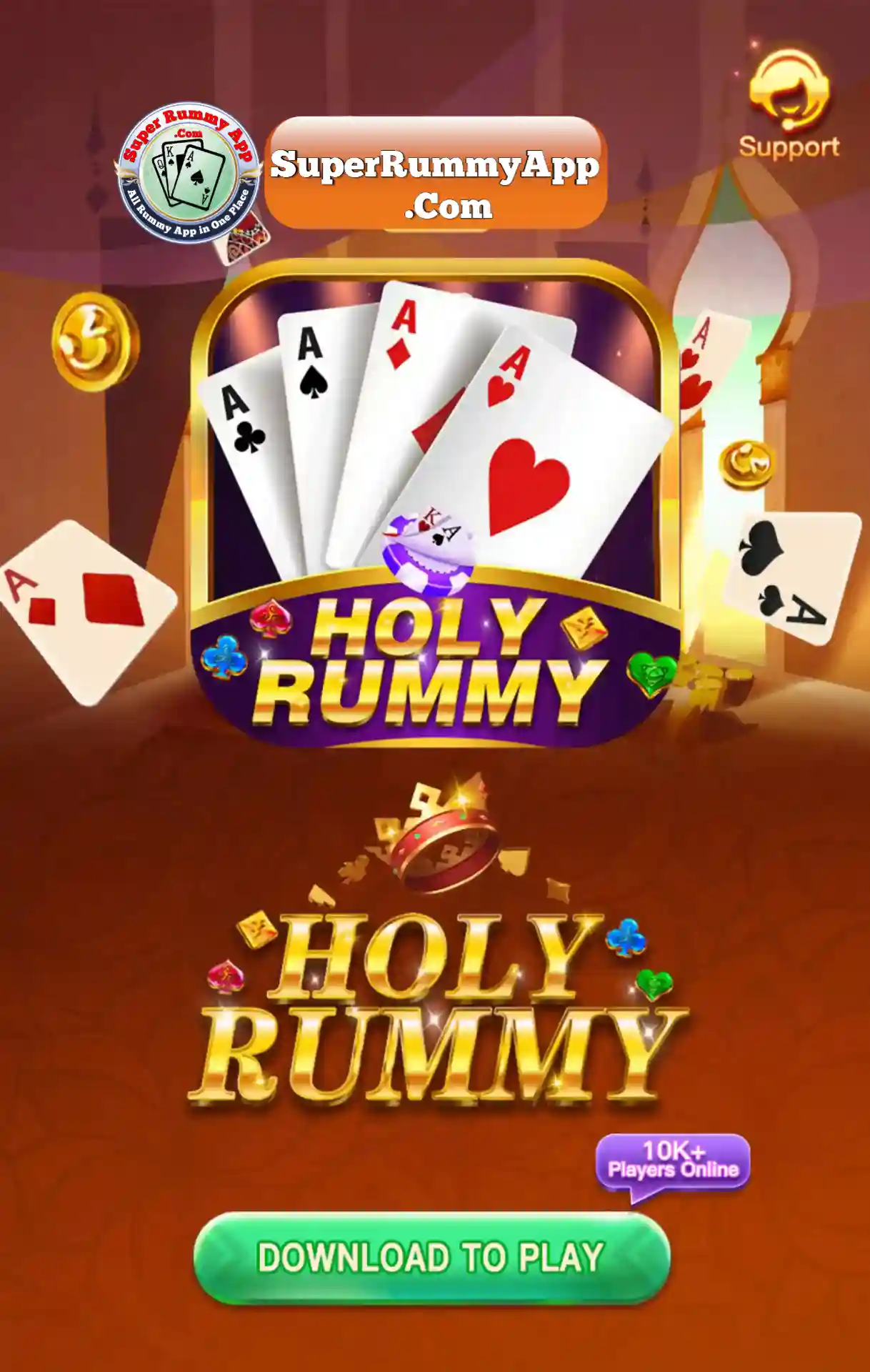 Holy Rummy Apk - Super Rummy App vs All Rummy App