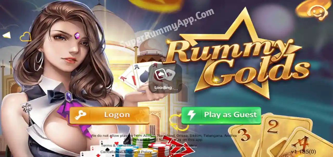 Rummy Golds App - All Rummy App List 51 Bonus - Super Rummy App