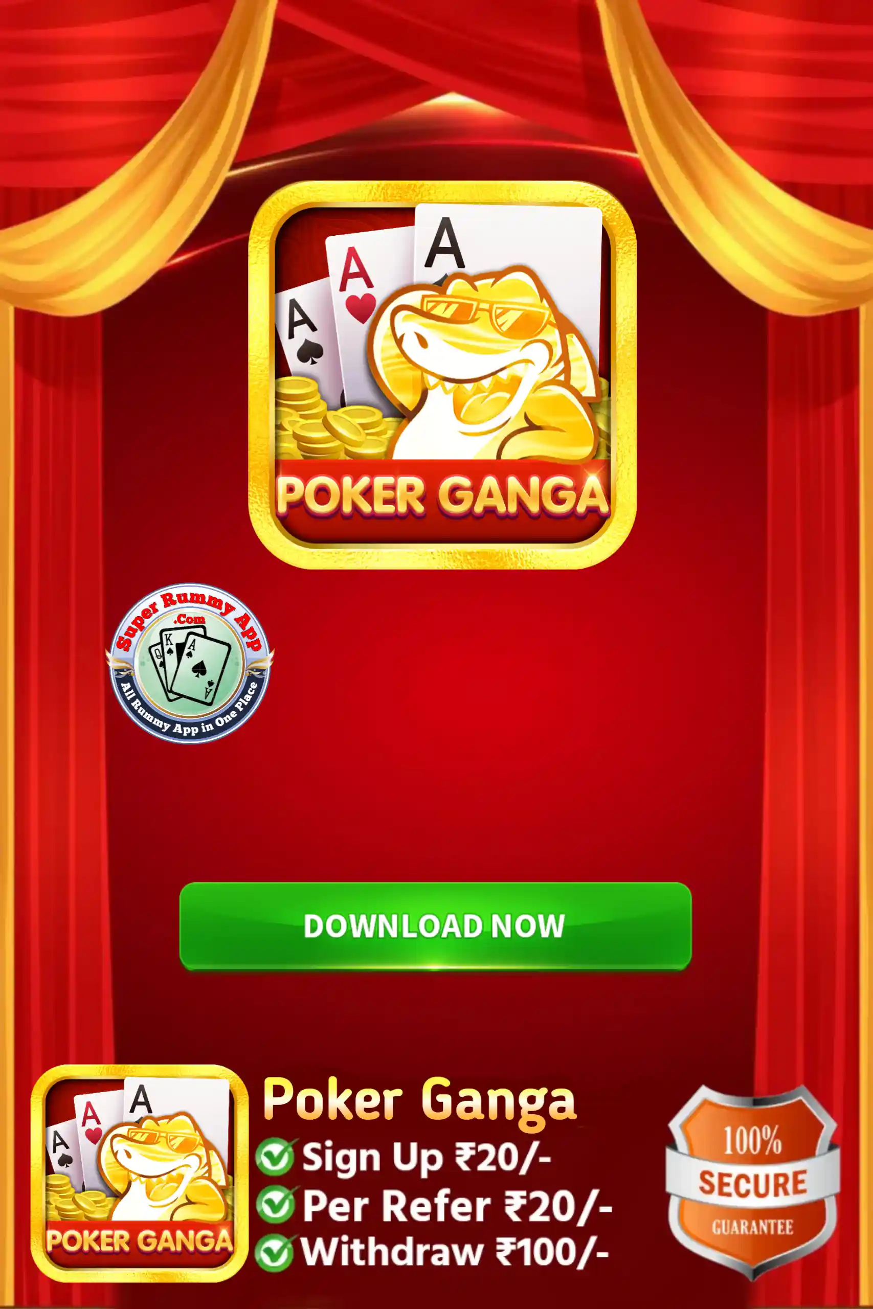 Poker Ganga Apk - Super Rummy App vs All Rummy App