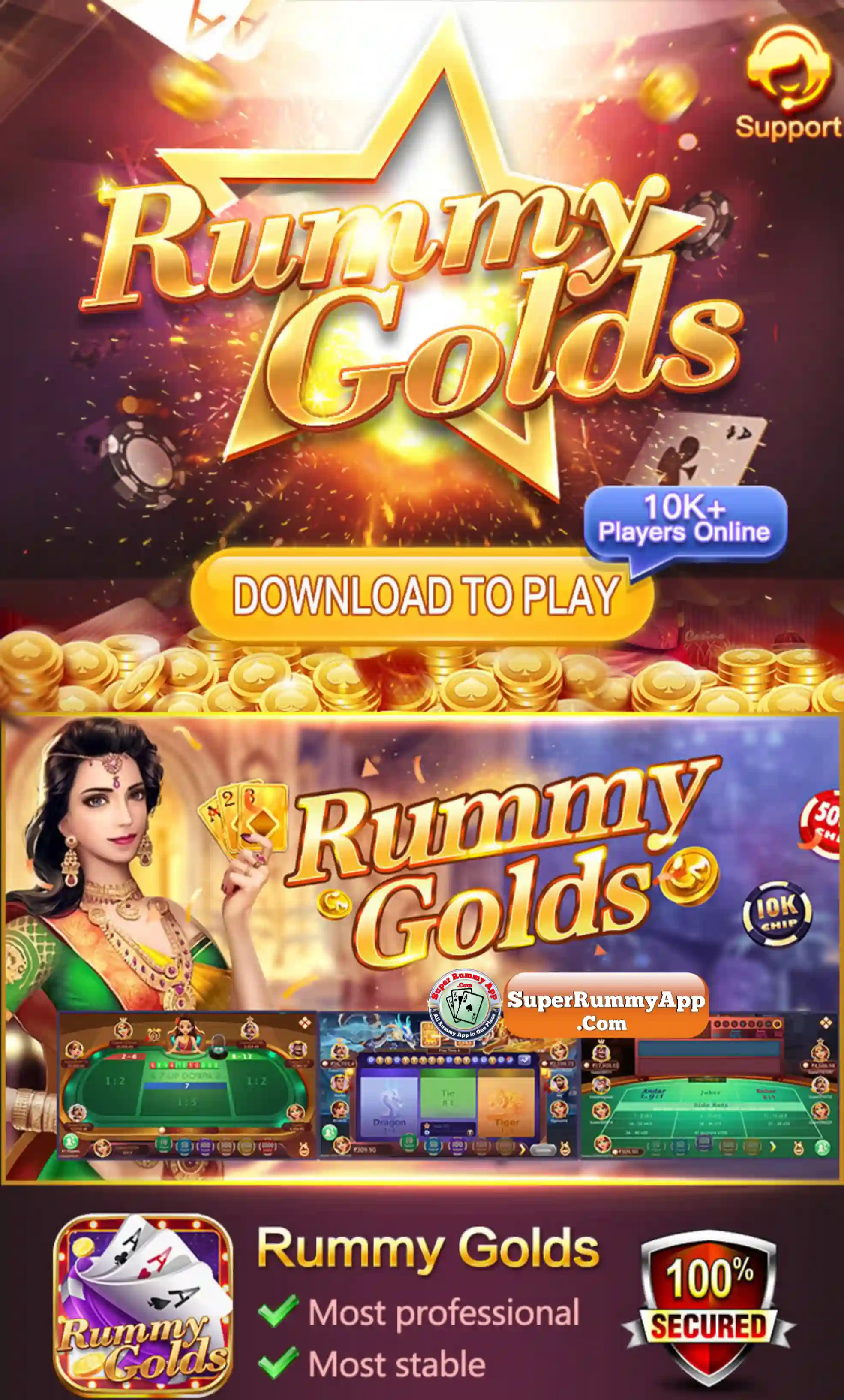 Rummy Golds Apk Download - Super Rummy Apps
