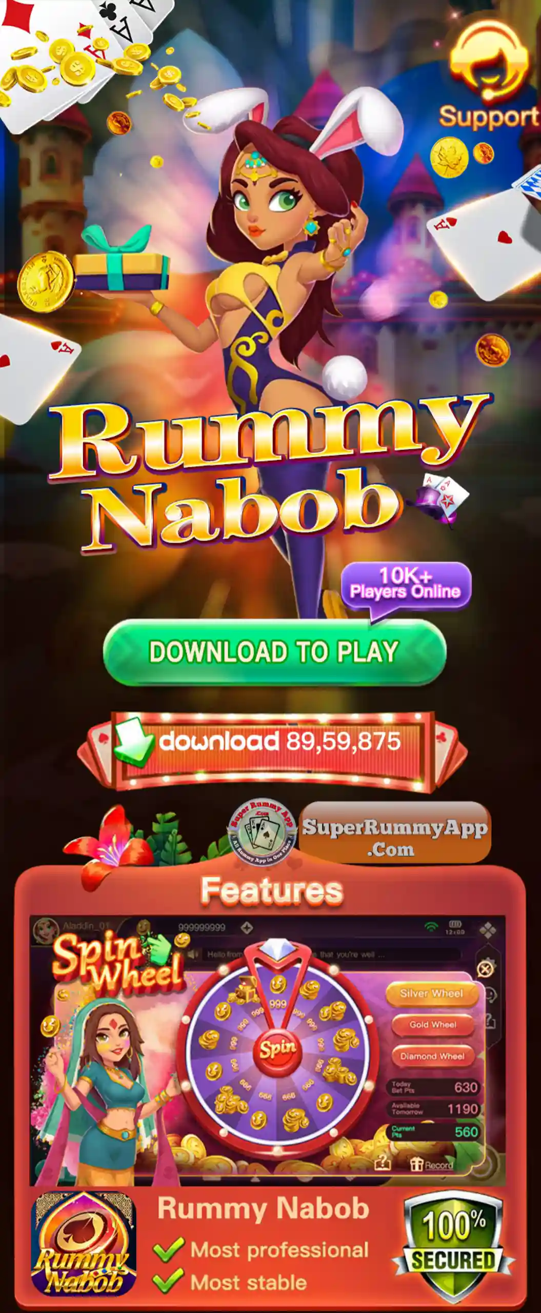 Rummy Nabob Apk Download - Super Rummy App