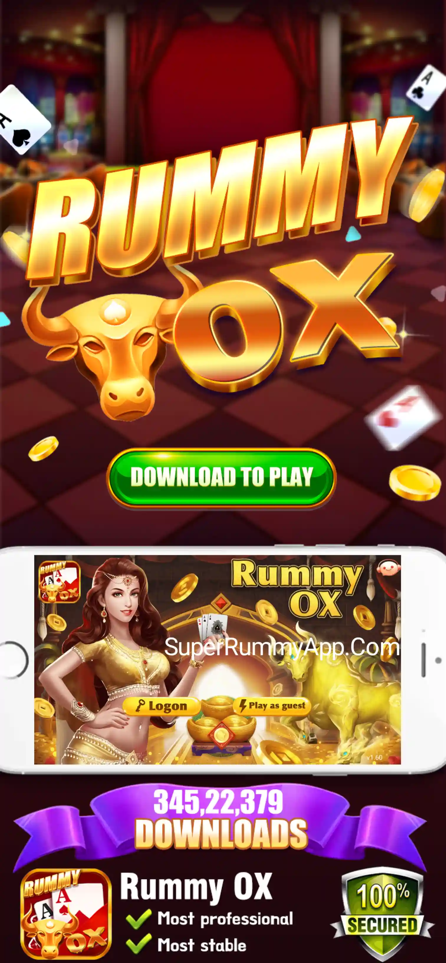 Rummy OX Apk Download - Super Rummy Apps