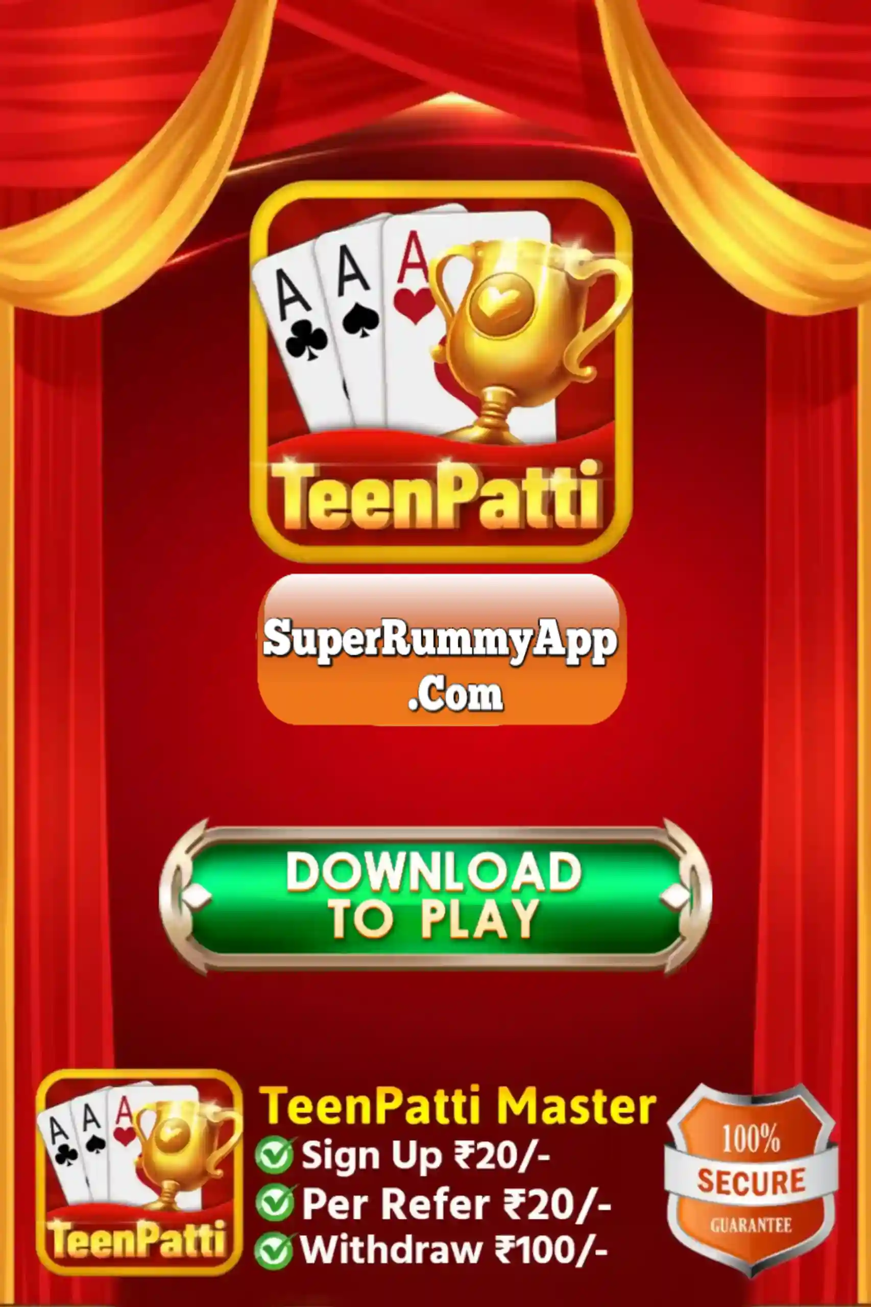 Teen Patti Master App Download - Super Teen Patti App