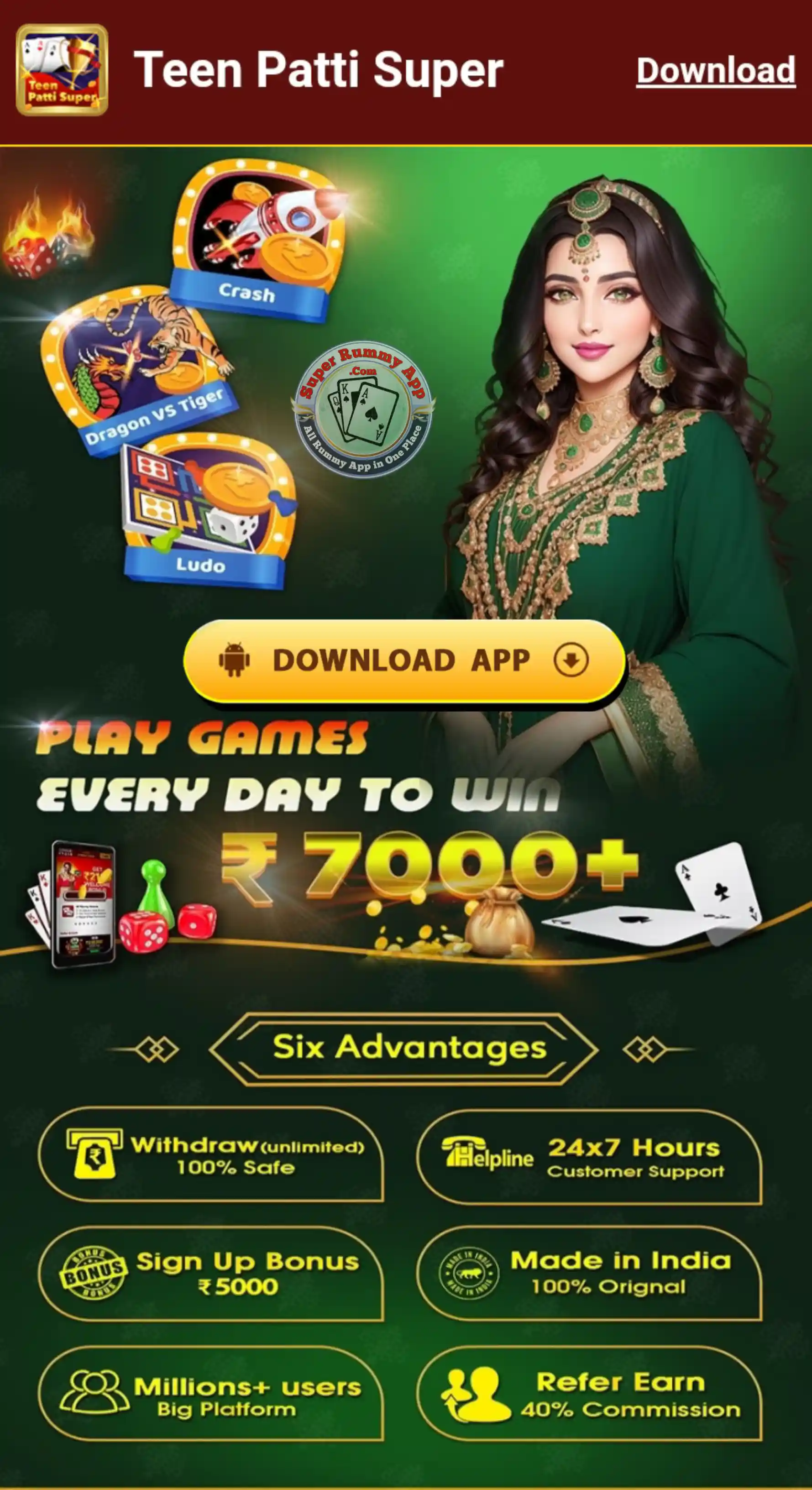 Teen Patti Super Apk - Super Rummy App vs All Rummy App